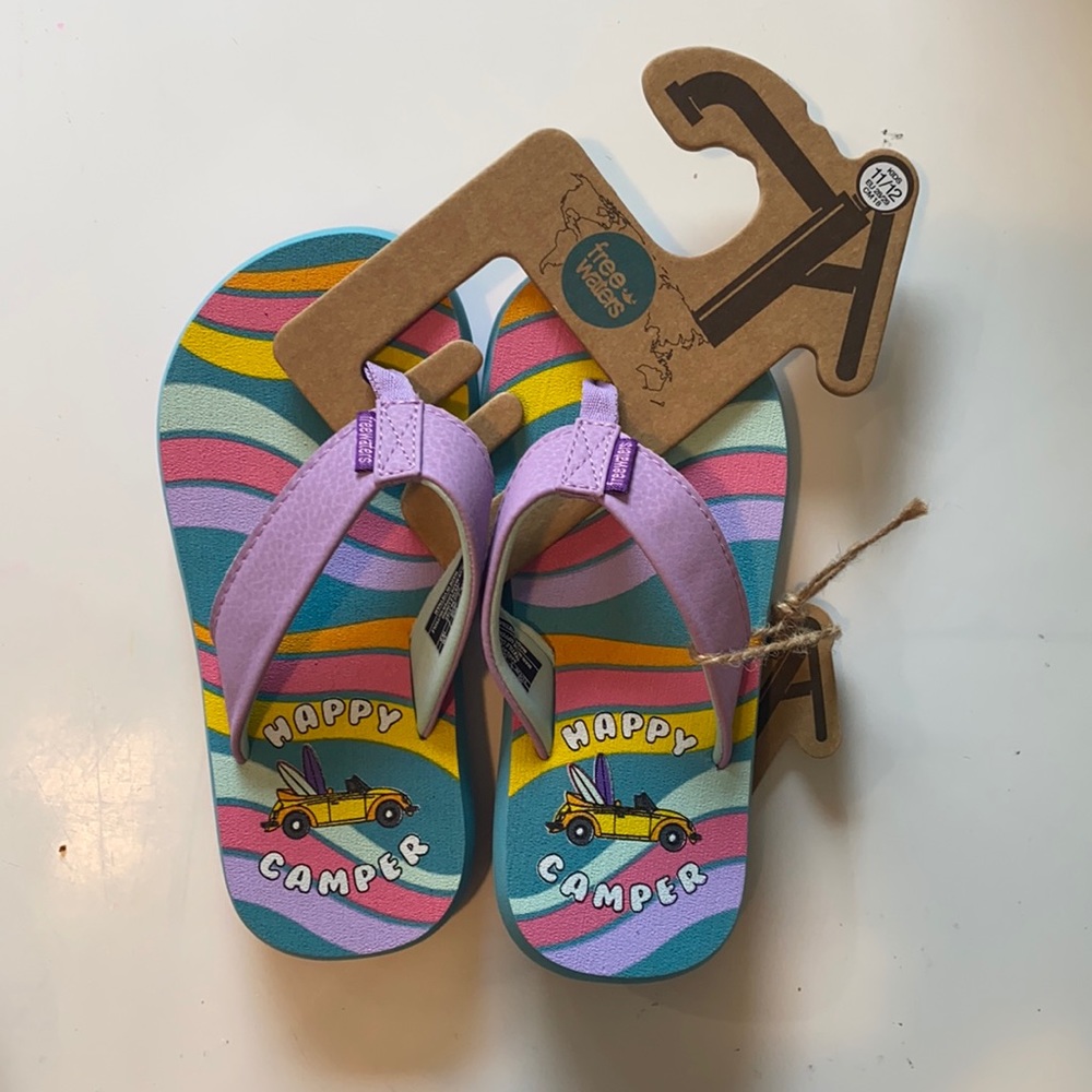 Flip flops Kids 11/12 NEW with Tag